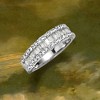 Ross-Simons 1.00 ct. t.w. Baguette and Round Diamond Ring in Sterling Silver - 4 of 4
