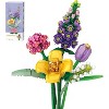 Acoinel Flower Building Kit, Building Block Set, Artificial Flowers Building Bricks for Gifts - 4 of 4