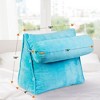Cheer Collection Wedge Shaped Reading and TV Pillow with Adjustable Bolster - 3 of 4
