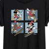 Women's - Disney - Mickey And Donald Alpine Oversized Graphic T-Shirt - 2 of 4