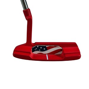 Northwestern Golf Stars & Stripes Putter –  35" | Milled Face Stainless Steel Putter with Oversized Grip Supporting Folds of Honor - 1 of 4