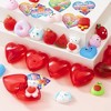 Joyfy 28 Pack Mochi Squishy Toy Filled Hearts and Cards for Kids Valentine Classroom Exchange Party Favors, Kawaii Stress Relief Toys for Girls - 4 of 4