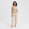 Women's Barrel Leg Palazzo Pants - A New Day™ - 2 of 4