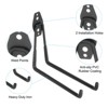 Unique Bargains Heavy Duty Hanging Ladder Bike Garage Storage Utility Hook 2.36" x 7.4" x 6.3" - 4 of 4