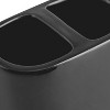 LunaLulinlk Basic Ceramic Toothbrush Holder Rich Black - 4 of 4