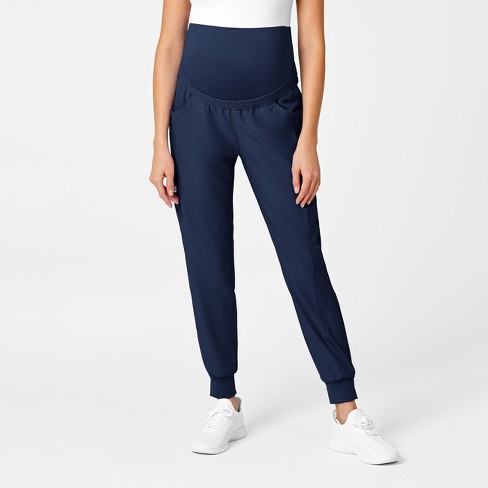 Over Belly Split Front Ponte Maternity Pants - Isabel Maternity by