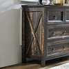 Bella Depot Wood Rustic 7 Drawers Dresser - 2 of 4