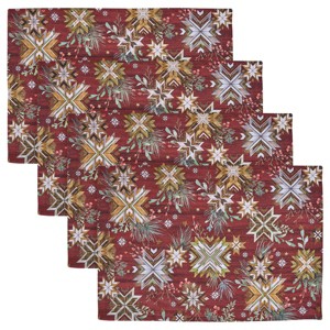 Park Designs Snowflake Lodge Placemat Set Of 4 - 1 of 4