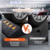 VEVOR Rubber Curb Ramp 2 Pack, 6" Rise Height Heavy-Duty 33069 lbs/15 T Capacity Threshold Ramps, Driveway Ramps with Stable Grid Structure - 4 of 4