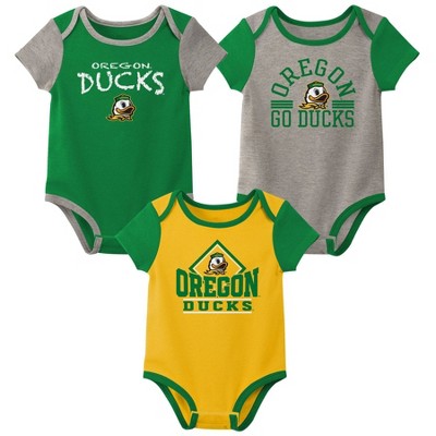 NCAA Oregon Ducks Infant Boys' 3pk Bodysuit