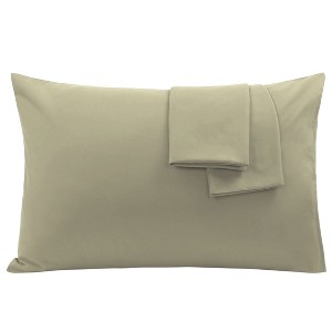 PiccoCasa Luxury Brushed Microfiber Envelope Closure Pillowcases 2 Pcs - 1 of 4