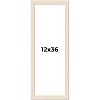 PosterPalooza | 12x36 Wide Barnwood Picture Frame, UV Acrylic, 6 Finishes - Grey, Brown, White, and Black - 2 of 4