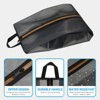 Unique Bargains Waterproof Outdoor Travel Portable Shoes Bag with Zipper - 3 of 4
