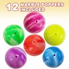 ArtCreativity Marble-Patterened Rubber Poppers (Pack of 12) - 3 of 4