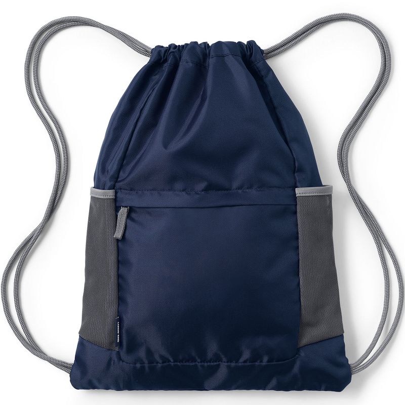Lands' End Kids Packable Drawstring Bag, 1 of 7