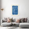 Sophisticated Lines on Blue IV by Maximiliano Casal Unframed Wall Canvas - iCanvas - 3 of 4