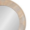 28"x28" Yahna Round Wall Mirror - Kate & Laurel All Things Decor - image 2 of 4