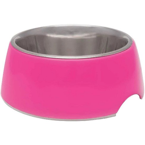 Loving Pets Hot Pink Retro Bowl- 400ml 1.69 Cup