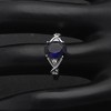 Birthstone Engagement Ring for Women by Ginger Lyne Sterling Silver Cubic Zirconia - 4 of 4