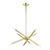 Livex Lighting Soho 8 - Light Chandelier in  Polished Brass - 2 of 4