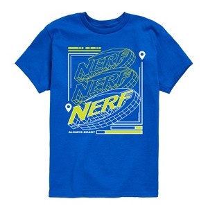 Boys' - NERF - Nerf Neon Grid Logo Short Sleeve Graphic T-Shirt - 1 of 4