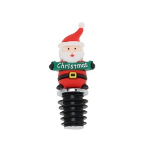 Unique Bargains Star Top Large Silicone Ring Christmas Tree Stopper Aluminum Alloy TPE 1 Pc - 1 of 3