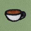 Dalix Lil Coffee Embroidered Cotton Summer Food Outdoor Bucket Hat Womens - 2 of 4