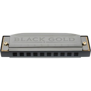 Silver Creek Black Gold Harmonica - 1 of 4