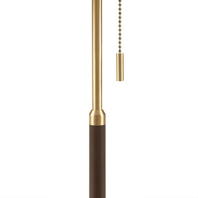 Bromley 23.5" White and Gold Mid-Century Table Lamp