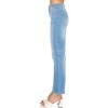 Wax Jeans Women's High Waisted Straight Leg Repreve Denim Jeans - 2 of 3
