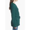 Women's Belted Rib-Knit Ladies Cardigan - Leith - 2 of 4