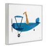 Stupell Industries Giraffe Pilot in Airplane, 20" x 16" - 3 of 4