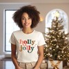 Simply Sage Market Women's Holly Jolly Stars Short Sleeve Graphic Tee - image 2 of 4