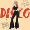 SYNCFUN Women Halloween 70s Disco Costume, Black Sequin Disco Jumpsuit, Adult Disco Costume for Halloween Dress up Party - 4 of 4