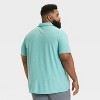 Men's Striped Pique Polo Shirt - All In Motion™ - 2 of 3