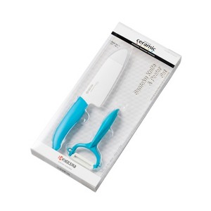 Kyocera Advanced Ceramics 5.5-inch Santoku Knife & Y Peeler Set - 1 of 1
