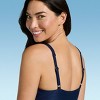Lands' End Women's Ribbed V-Neck One Piece Swimsuit - 3 of 3
