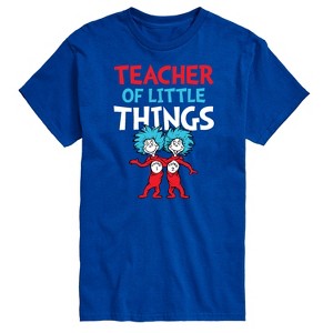 Men's - Dr. Seuss - Teacher Of Little Things Short Sleeve Graphic T-Shirt - 1 of 4
