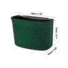 Unique Bargains Car Trash Can Hanging Car Door Rhinestone Plastic Trash Bin Green Black 1 Pcs - 4 of 4