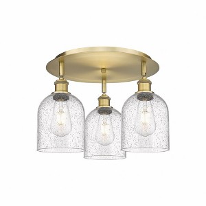 Bella - 3 Light Flush Mount In Industrial Style-10.5 Inches Tall and 17.25 Inches Wide - 1 of 1
