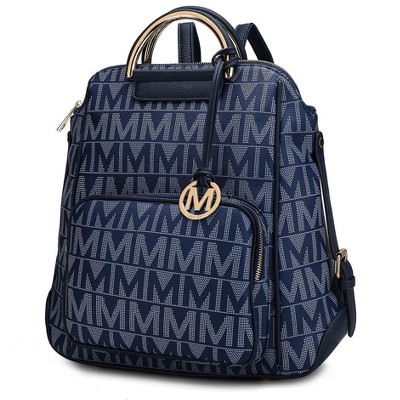 MKF Collection Cora Milan M Signature Trendy Travel Backpack by Mia K