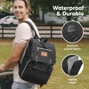 KeaBabies Explorer Diaper Bag Backpack, Large Diaper Bags for Girl, Boy, Baby Diaper Backpack with Changing Pad - 2 of 4