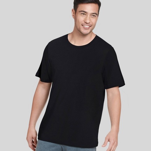 Jockey Generation™ Men's Ultrasoft Short Sleeve Pajama T-shirt - Black S :  Target