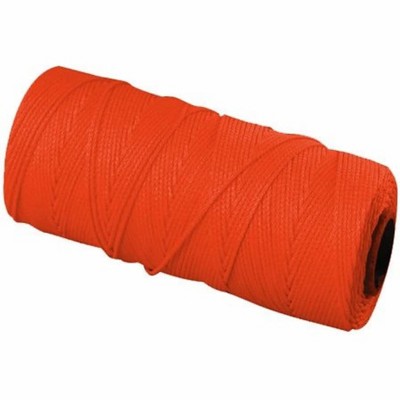 Bon Tool 11-881 Ezc Line - Nylon 18 Braided - 1000 Foot Neon Orange