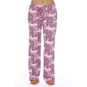Just Love Womens Buffalo Plaid Knit Jersey Pajama Pants - 1 of 3