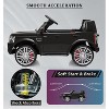 Garvee 12V Licensed Land Rover Ride-On Car for Kids with Remote Control MP3 Player LED Lights and Dual Motors - 3 of 4