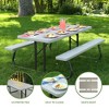 Lifetime 6 Foot Folding Picnic Table, Putty (22119) - 2 of 4
