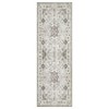 Machine Washable Vintage Runner Rug: Non-Slip Low-Pile Kitchen Rug, Ultra-Thin Distressed Indoor Floor Cover for Bedroom, Laundry Room - 2 of 4