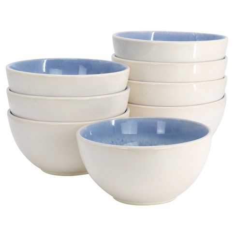 Reactive Glaze Stoneware Cereal Bowl Sets