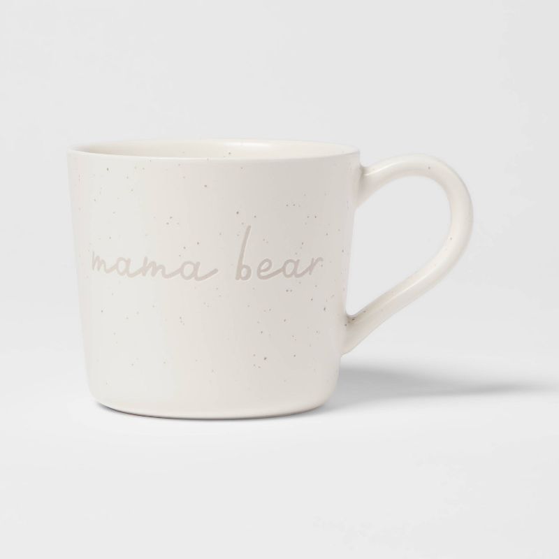 15oz Stoneware Mama Bear Mug - Threshold&#8482;, 1 of 11
